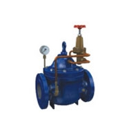 Pressure relief and pressure holding hydraulic control valve